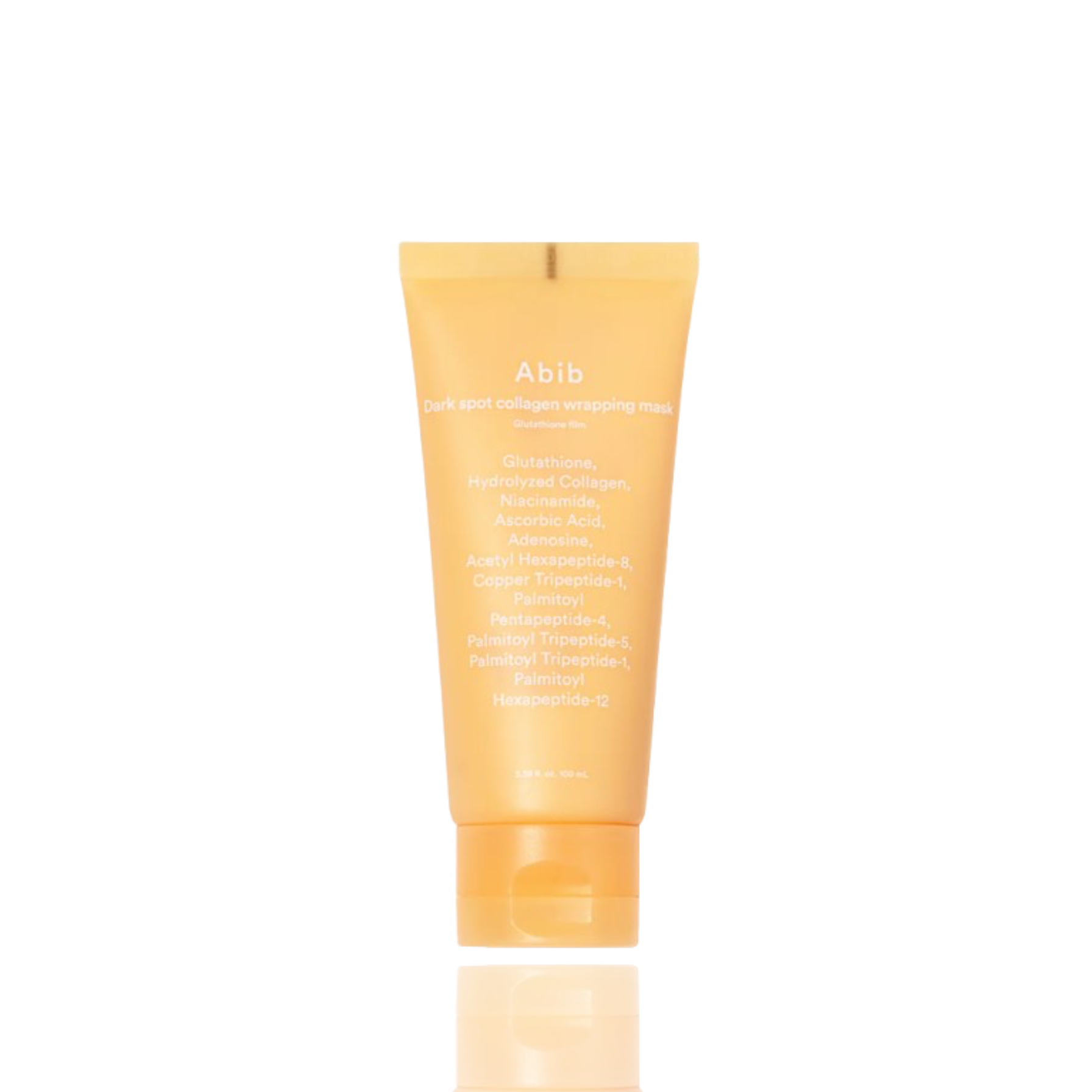 Tube of Abib skincare product on a white background