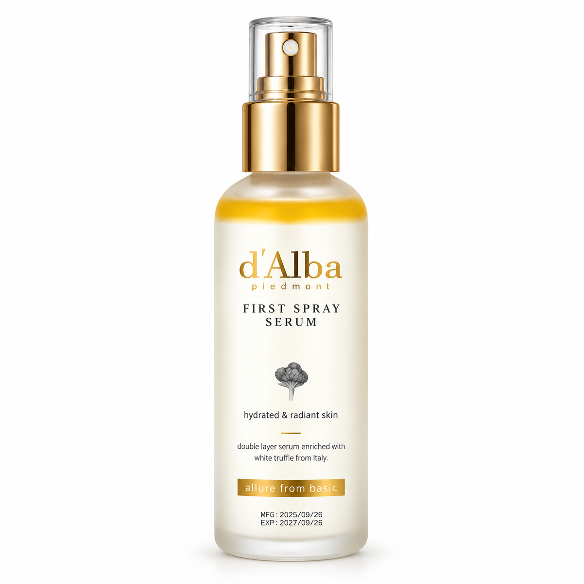 d'Alba White Truffle Spray Serum 100 ml