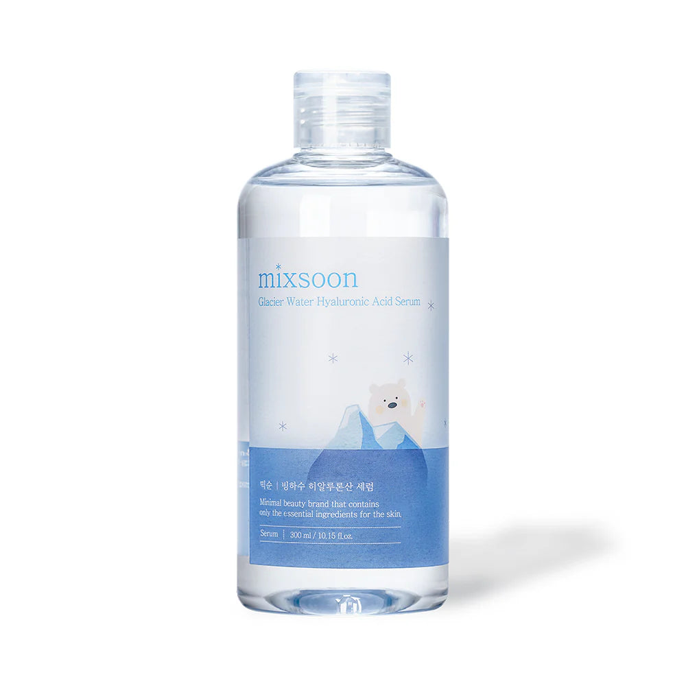 Bottle of mixsoon product on a white background