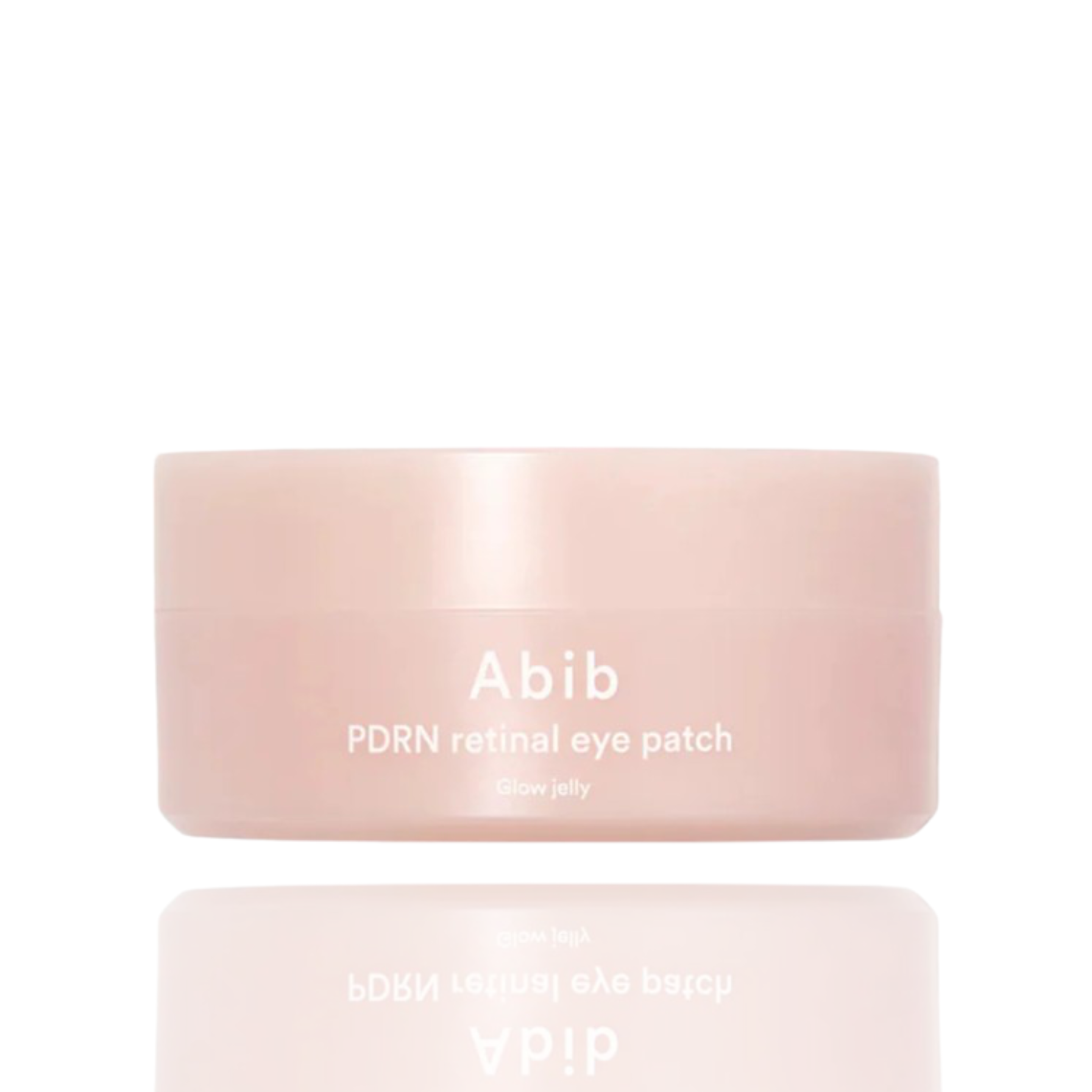 Pink packaging of Abib PDRN retinal eye patch on a white background