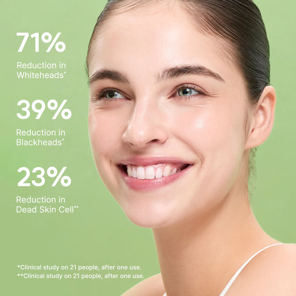 Arencia Fresh Green Rice Mochi Cleanser, Gentle Daily Cleanser for Acne-Prone Skin, 1.76oz / 4.23oz