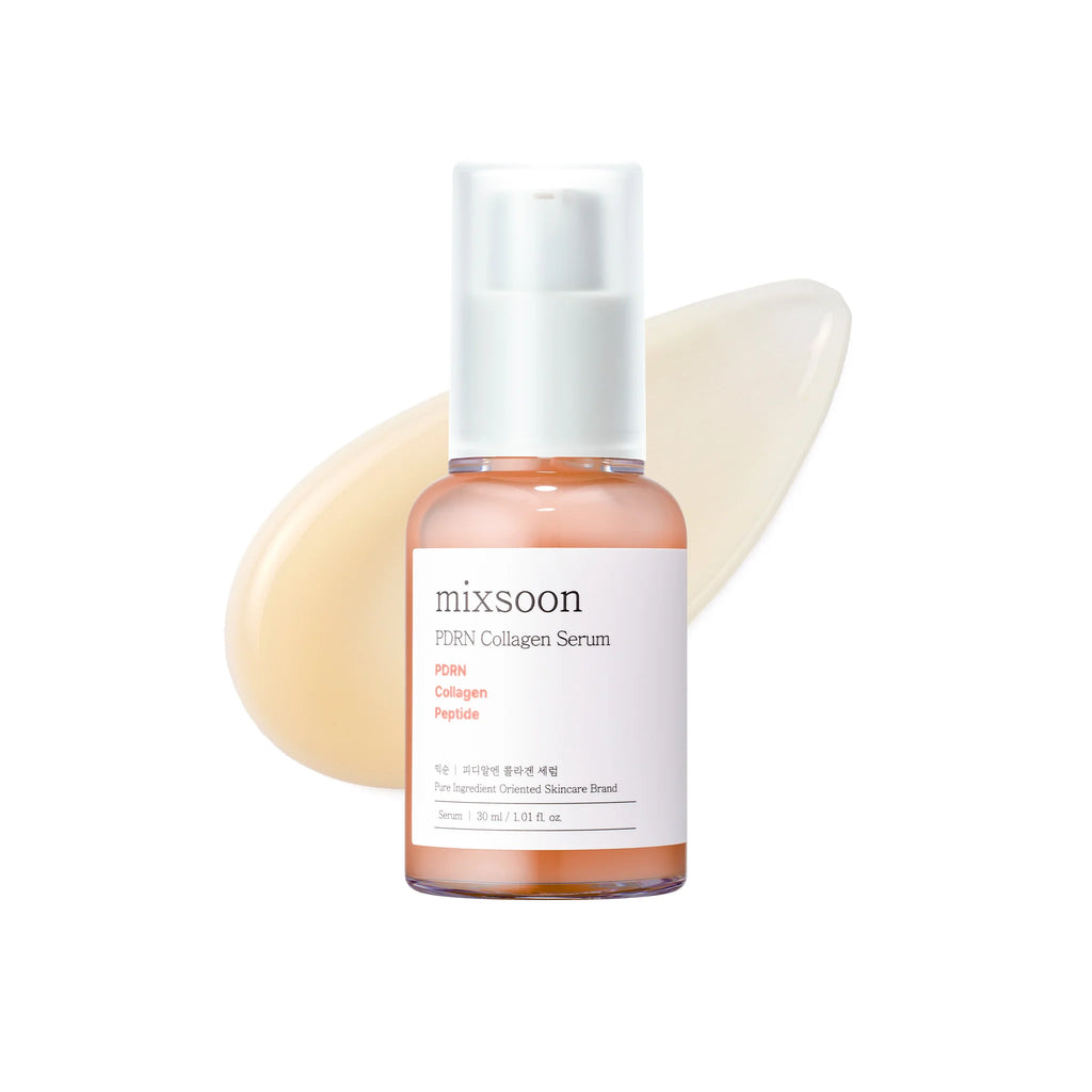 mixsoon serum bottle with applicator on a white background